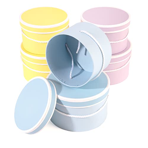 ROSEMARIE SCHULZ Heidelberg Box 2er Set Geschenk Deko rund in Pastell (Blau Pastell) von ROSEMARIE SCHULZ Heidelberg