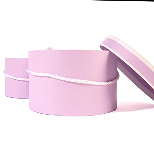 ROSEMARIE SCHULZ Heidelberg Box 2er Set Geschenk Deko rund in Pastell (Violett-Pastell) von ROSEMARIE SCHULZ Heidelberg