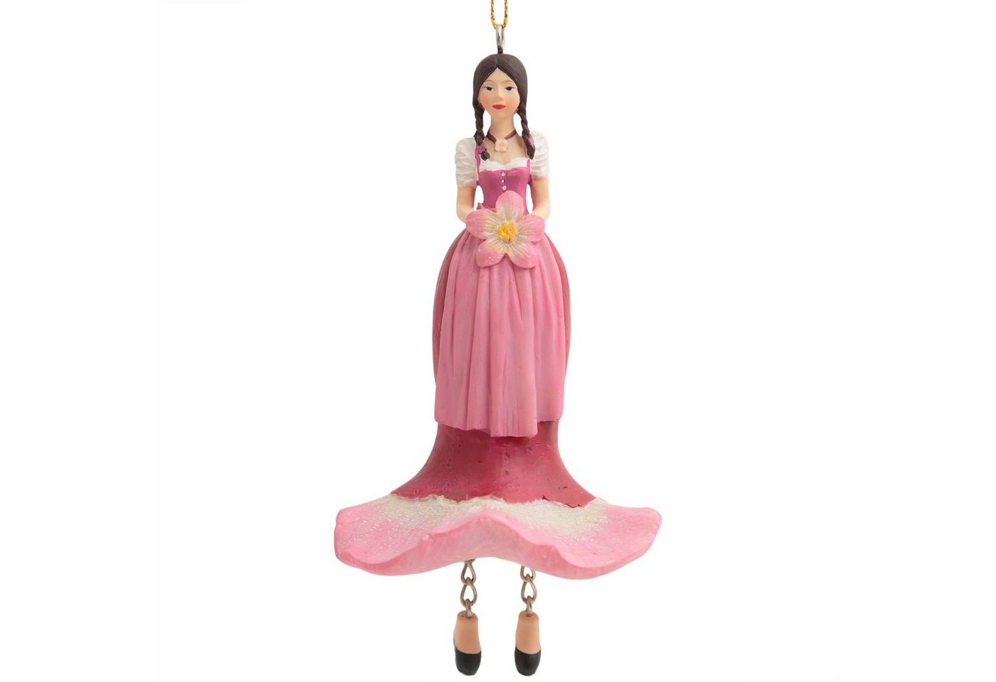 ROSEMARIE SCHULZ Heidelberg Dekofigur Blumenmädchen Alpenrose zum Hängen Dekohänger Blumen Deko-Hängefigur, Handbemalte Figur aus Polyresin ROSEMARIE SCHULZ Heidelberg Dekofigur Blumenmädchen Alpenrose zum Hängen Dekohänger Blumen Deko-Hängefigur, Handbemalte Figur aus Polyresin von ROSEMARIE SCHULZ Heidelberg