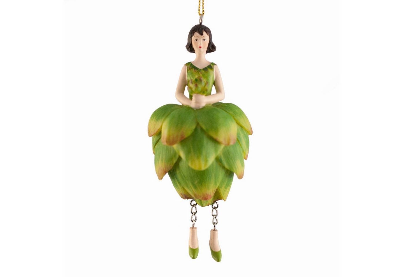 ROSEMARIE SCHULZ Heidelberg Dekofigur Blumenmädchen Artischocke zum Hängen Dekohänger Deko-Objekt, Handbemalte Figur aus Polyresin ROSEMARIE SCHULZ Heidelberg Dekofigur Blumenmädchen Artischocke zum Hängen Dekohänger Deko-Objekt, Handbemalte Figur aus Polyresin von ROSEMARIE SCHULZ Heidelberg