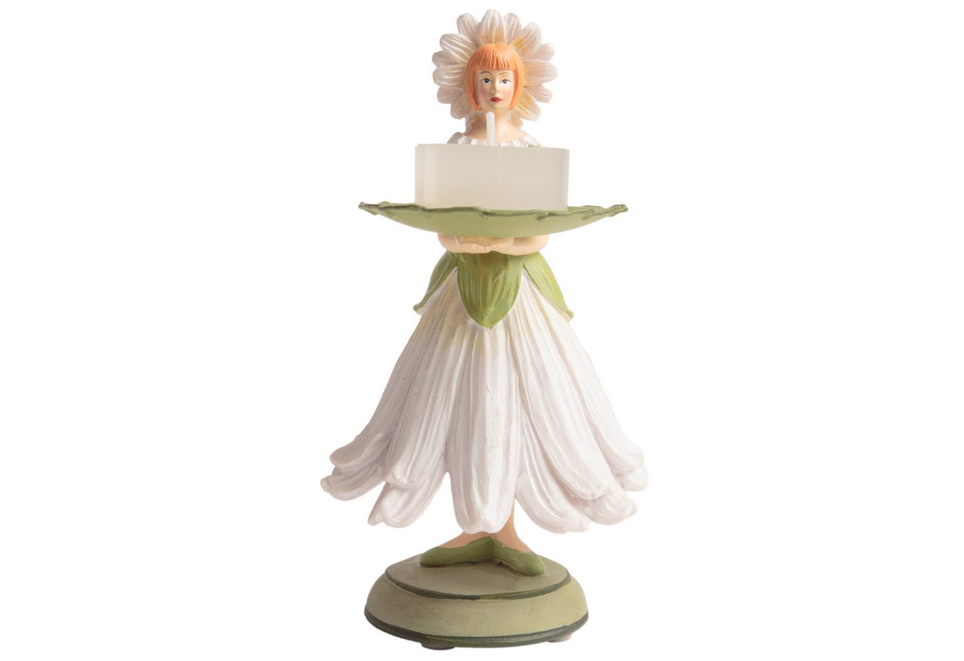 ROSEMARIE SCHULZ Heidelberg Dekoobjekt Blumen Figur Dame Margerite weiß Dekofigur Teelichthalter Gartenfigur, Sammlerstück ROSEMARIE SCHULZ Heidelberg Dekoobjekt Blumen Figur Dame Margerite weiß Dekofigur Teelichthalter Gartenfigur, Sammlerstück von ROSEMARIE SCHULZ Heidelberg