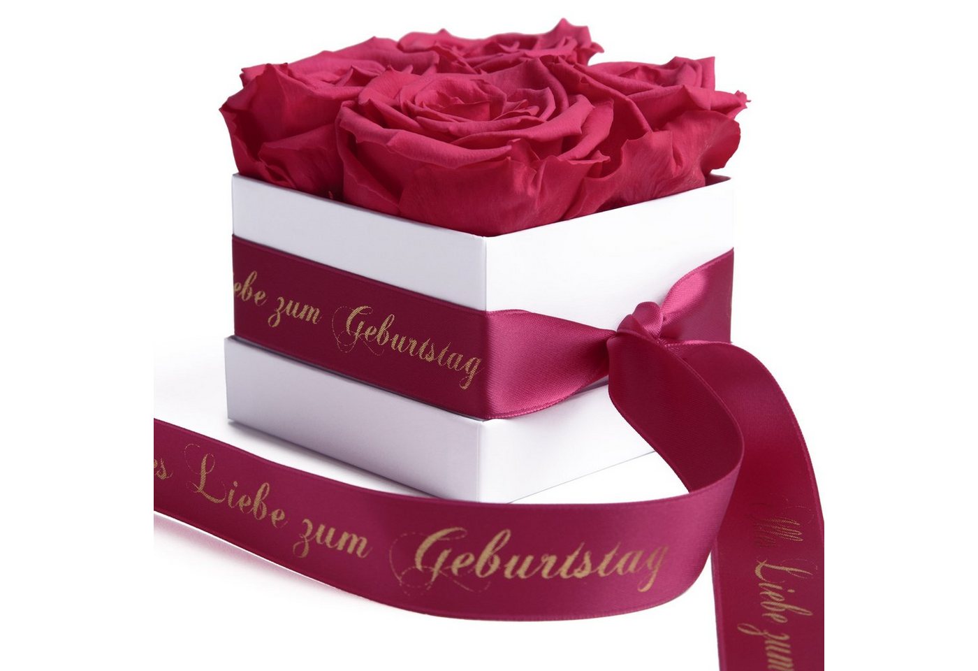 ROSEMARIE SCHULZ Heidelberg Dekoobjekt Infinity Rosenbox Alles Liebe zum Geburtstag Blumen Geschenk, Echte Rose haltbar bis zu 3 Jahre, Made in Germany ROSEMARIE SCHULZ Heidelberg Dekoobjekt Infinity Rosenbox Alles Liebe zum Geburtstag Blumen Geschenk, Echte Rose haltbar bis zu 3 Jahre, Made in Germany von ROSEMARIE SCHULZ Heidelberg