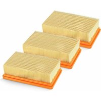 3er-Pack Ersatz-Flachfaltenfilter für Karcher MV4 MV5 MV6 WD4 WD5 WD6, WD4P WD5P WD6P Nass-Trockensauger – ersetzt 2.863-005.0 b von ROSEMARY