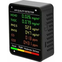 In 1 PM2,5 PM10 hcho tvoc co CO2 Multifunktionaler Luftqualitätsdetektor co Kohlendioxid Formaldehyd Monitor von ROSEMARY