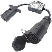 Konverter für Anhängerbeleuchtung, 7-poliger Flachstecker auf 13-poligen Rundstecker Konverter für Anhängerbeleuchtung, 7-poliger Flachstecker auf 13-poligen Rundstecker von ROSEMARY