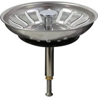 LaBlanc – Küchenspüle-Sieb 80 mm, 1 Küchenspüle-Stopfenfilter mit verstellbarer Höhe, Küchenspüle-Stopper aus 304 Edelstahl, Spülbecken-Abfluss von ROSEMARY