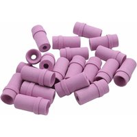 20 Stück Serie Keramik Sandstrahldüse Luftsiphon Sandstrahlwerkzeuge Sandstrahlteile Keramikdüse (6 mm), Lila von ROSEMARY