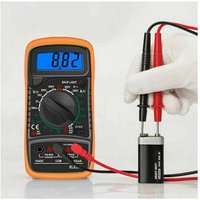 Rosemary - Multimeter, Ohmmeter und Amperemeter, digitales Multimeter XL830L, 2000 Zählungen, Mini-Multimeter, Batterietester, Strom, Spannung, ac, von ROSEMARY