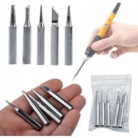 Rosfix 900M – Lötspitze Set Ø 6mm, Länge 26mm Kompatibel mit YIHUA WEP ROSFIX 936 858D 853D 878D Zubehör für Lötstationen von ROSFIX