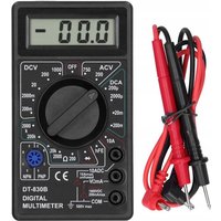 Rosfix DT-830B – Digitales Multimeter LCD-Display, AC/DC Spannung, Stromstärke, Widerstandsprüfung Universell für Elektriker, Heimwerker Rosfix DT-830B – Digitales Multimeter LCD-Display, AC/DC Spannung, Stromstärke, Widerstandsprüfung Universell für Elektriker, Heimwerker von ROSFIX