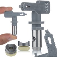 Rosfix Düse Hi-Flow 225 – Airless Sprühdüse für Elastomere 10 cm Sprühbreite bei 30 cm Abstand Kompatibel mit Graco, Wagner, Titan Lackierzubehör für Rosfix Düse Hi-Flow 225 – Airless Sprühdüse für Elastomere 10 cm Sprühbreite bei 30 cm Abstand Kompatibel mit Graco, Wagner, Titan Lackierzubehör für von ROSFIX