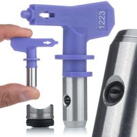 Rosfix FieldMax 1223 Sprühdüse – 60 cm Sprühbreite, 0,023″ Düse Für Hydroisolierung & Mehrfarbenfarbe Kompatibel mit Graco, Wagner, Titan von ROSFIX