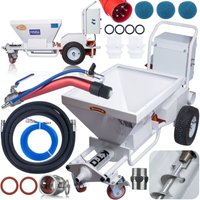 Rosfix ProMultiSpray PRMS4 – Multifunktionale Spritzmaschine für Gipsputz & Fertigmörtel 380 V, 4 kW, 130 L 150 m²/h Modular & Mobil Verputzmaschine Rosfix ProMultiSpray PRMS4 – Multifunktionale Spritzmaschine für Gipsputz & Fertigmörtel 380 V, 4 kW, 130 L 150 m²/h Modular & Mobil Verputzmaschine von ROSFIX