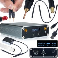 Rosfix SM65A Punktschweißgerät – 650A Akku Spot Welder mit OLED-Display 5500mAh LiPo, USB-C, 0,1–0,15 mm Nickelband Tragbar & Präzise Rosfix SM65A Punktschweißgerät – 650A Akku Spot Welder mit OLED-Display 5500mAh LiPo, USB-C, 0,1–0,15 mm Nickelband Tragbar & Präzise von ROSFIX