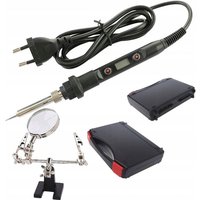 Rosfix Set Electric S OC80W – Präzisions-Lötkolben mit Display & Temperaturregelung 180–500 °C ESD-Schutz, 80 W, 230 V Dritte Hand mit Lupe & Rosfix Set Electric S OC80W – Präzisions-Lötkolben mit Display & Temperaturregelung 180–500 °C ESD-Schutz, 80 W, 230 V Dritte Hand mit Lupe & von ROSFIX