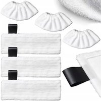 Rosfix Set Mikrofaser Reinigungstücher – Ersatzteil für Dampfreiniger Kärcher SC1–SC5 EasyFix 3 Bodentücher + 3 Handdüsenbezüge Waschbar & Rosfix Set Mikrofaser Reinigungstücher – Ersatzteil für Dampfreiniger Kärcher SC1–SC5 EasyFix 3 Bodentücher + 3 Handdüsenbezüge Waschbar & von ROSFIX