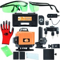 Rosfix Set Orange Tiger ROT12L – 12 Linien Kreuzlinienlaser mit 360° Grünstrahl IP54, 25 m Reichweite, ±3° Selbstnivellierung Zubehör & Etui Rosfix Set Orange Tiger ROT12L – 12 Linien Kreuzlinienlaser mit 360° Grünstrahl IP54, 25 m Reichweite, ±3° Selbstnivellierung Zubehör & Etui von ROSFIX