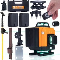 Rosfix Set Orange Tiger ROT16L – 16 Linien Kreuzlinienlaser mit 360° Projektion & Fernbedienung IP54, 25 m Reichweite, 2x Akku 3500 mAh Rosfix Set Orange Tiger ROT16L – 16 Linien Kreuzlinienlaser mit 360° Projektion & Fernbedienung IP54, 25 m Reichweite, 2x Akku 3500 mAh von ROSFIX