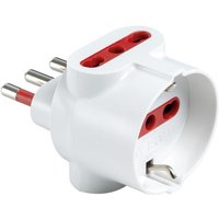 Dreifach-adapter rosi elektrisches material 2p+e weiß - rs7705b Dreifach-adapter rosi elektrisches material 2p+e weiß - rs7705b von ROSI
