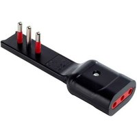 Extra flacher adapter 90 grad 10/16a schwarz - rs7711n - Rosi von ROSI