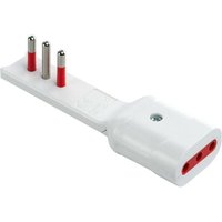 Extra flat adapter 90 grad 10/16a weiß- rs7711b - Rosi von ROSI