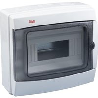 Rosi - Wandschalttafel komplett mit grauer DIN-Schiene IP65 8 Module RS3908-T Rosi - Wandschalttafel komplett mit grauer DIN-Schiene IP65 8 Module RS3908-T von ROSI
