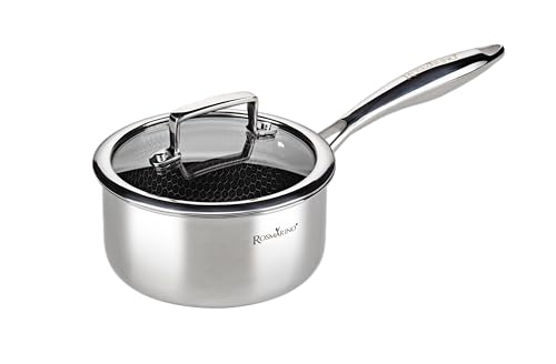 HexaPRO Gourmet Topf von Rosmarino - 16cm, Fortschrittliche Technologie, Edelstahl von ROSMARINO