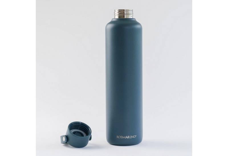 ROSMARINO Trinkflasche Wasserflasche mit Griff – Edelstahl, isoliert & auslaufsicher von ROSMARINO