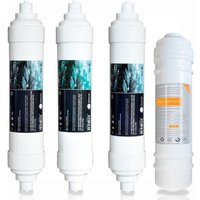 Kit 4 Filter in Linie Kompaktosmose Anschlussstutzen 2" x 10" von ROSMMEL
