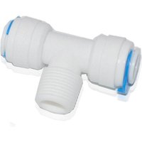 Schnellanschluss T-Stück 1/4" Gewinde 1/4" Rohr 1/4" Rohr Schnellanschluss T-Stück 1/4" Gewinde 1/4" Rohr 1/4" Rohr von ROSMMEL