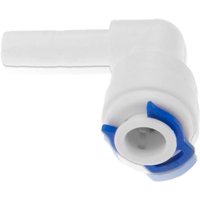 Schnellkupplung Winkelstück mit Gewinde 1/4" Außengewinde auf 1/4" Schnellkupplung Rohrbogen 1/4" auf Zapfen 1/4" von ROSMMEL