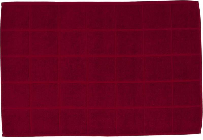 ROSS Hotelmatte Unifond, Höhe 10 mm, beidseitig nutzbar, fußbodenheizungsgeeignet, schnell trocknend, Baumwolle, rechteckig, besonders weich, Badezimmerteppich, uni ROSS Hotelmatte Unifond, Höhe 10 mm, beidseitig nutzbar, fußbodenheizungsgeeignet, schnell trocknend, Baumwolle, rechteckig, besonders weich, Badezimmerteppich, uni von ROSS