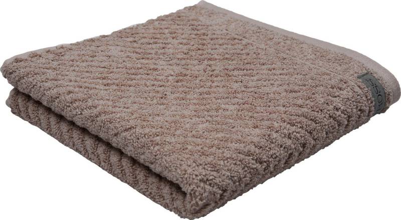 ROSS Duschtuch Smart, Frottier (1-St), Uni-Rippe mit Velourslabel von ROSS