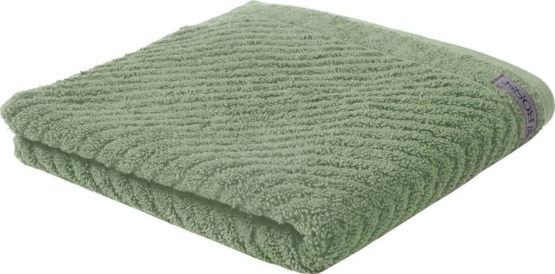 ROSS Duschtuch Smart, Frottier (1-St), Uni-Rippe mit Velourslabel von ROSS