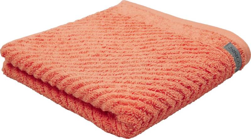 ROSS Duschtuch Smart, Frottier (1-St), Uni-Rippe mit Velourslabel von ROSS