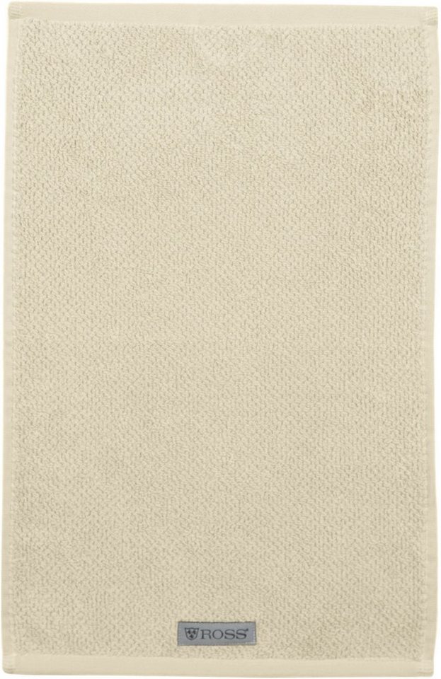 ROSS Gästehandtücher Selection, Frottier (6-St), 100 % Bio-Baumwolle von ROSS