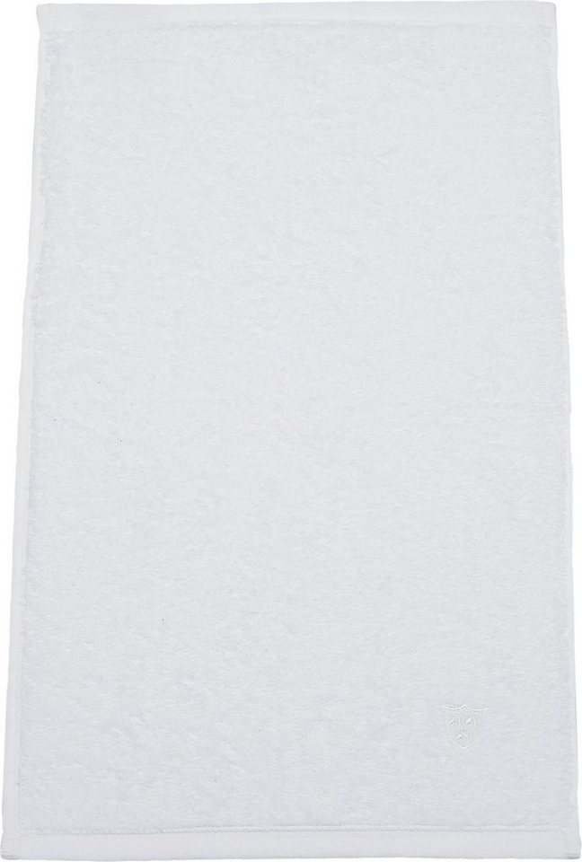 ROSS Gästehandtücher Vita, Frottier (6-St), Bestickung ROSS-Emblem von ROSS