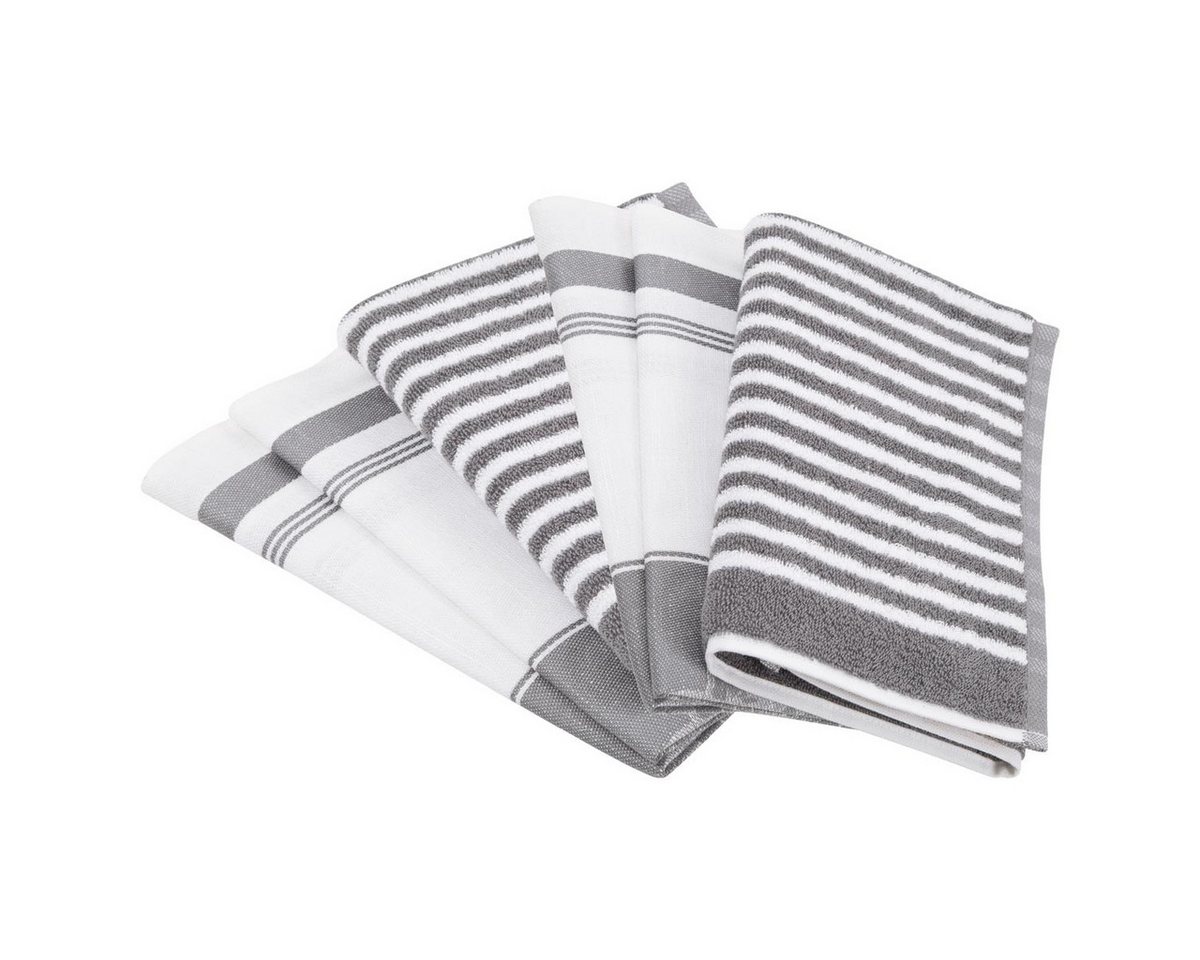 ROSS Geschirrtuch Exclusiv, (2 X Geschirrtuch (50 X 70cm), 1 X Küchentuch (50 X 50cm), 4 X Geschirr- 2 X Küchentuch im Set - Saugstark von ROSS