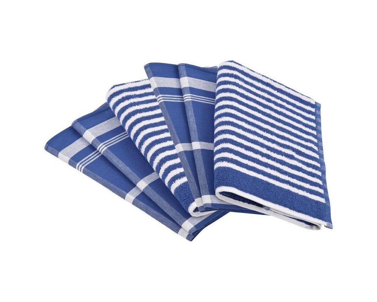 ROSS Geschirrtuch Exclusiv, (Spar-Set, 2 X Geschirrtuch (50 X 70cm), 1 X Küchentuch (50 X 50cm), 4 X Geschirr- 2 X Küchentuch im Set - Saugstark von ROSS