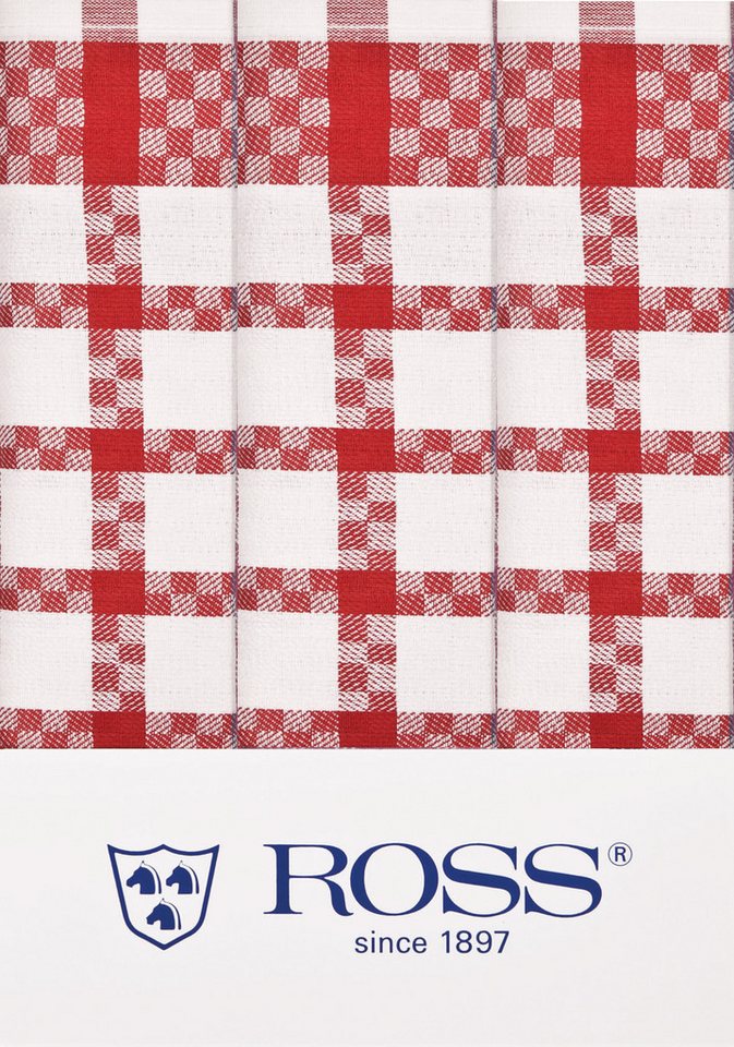ROSS Geschirrtuch Ross Geschirrtücher 3er Pack Baumwolle, Set mit 3 Geschirrtüchern ROSS Geschirrtuch Ross Geschirrtücher 3er Pack Baumwolle, Set mit 3 Geschirrtüchern von ROSS