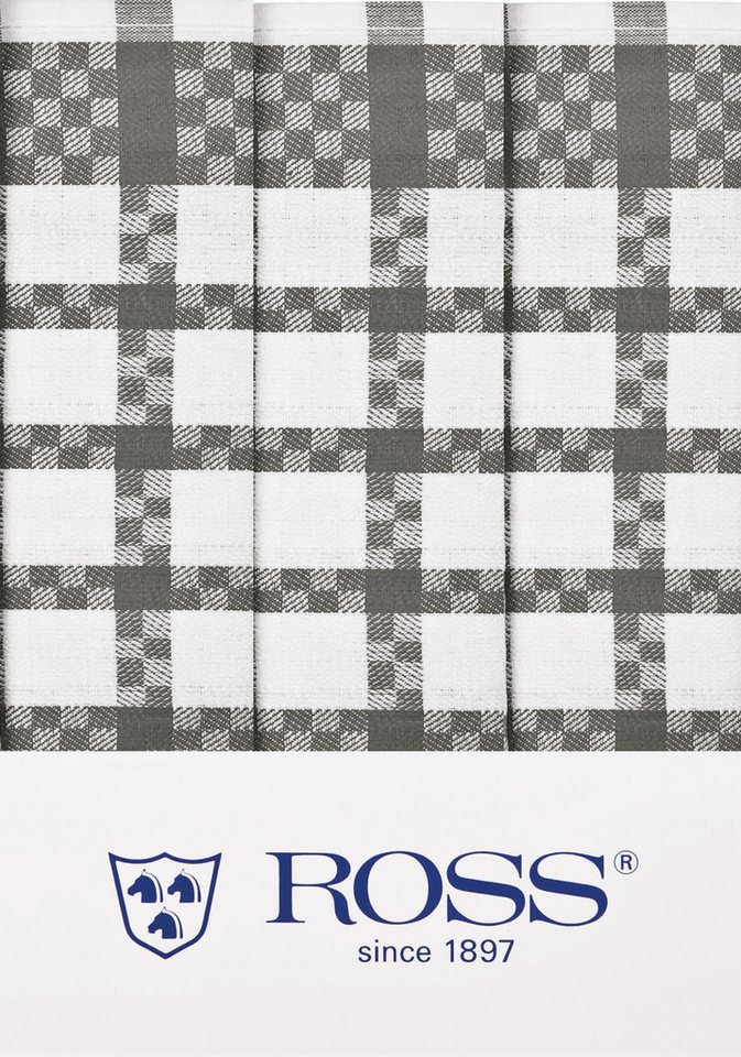 ROSS Geschirrtuch Ross Geschirrtücher 3er Pack Baumwolle, Set mit 3 Geschirrtüchern ROSS Geschirrtuch Ross Geschirrtücher 3er Pack Baumwolle, Set mit 3 Geschirrtüchern von ROSS