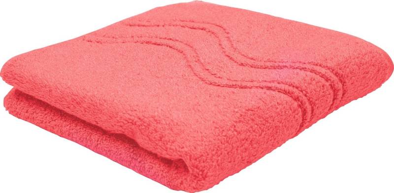 ROSS Handtuch Cashmere feeling, Frottier (Packung, 2-St), 100% Baumwolle, mit Wellen-Bordüre, große Farbauswahl von ROSS