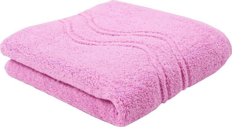 ROSS Handtuch Cashmere feeling, Frottier (Packung, 2-St), 100% Baumwolle, mit Wellen-Bordüre, große Farbauswahl von ROSS