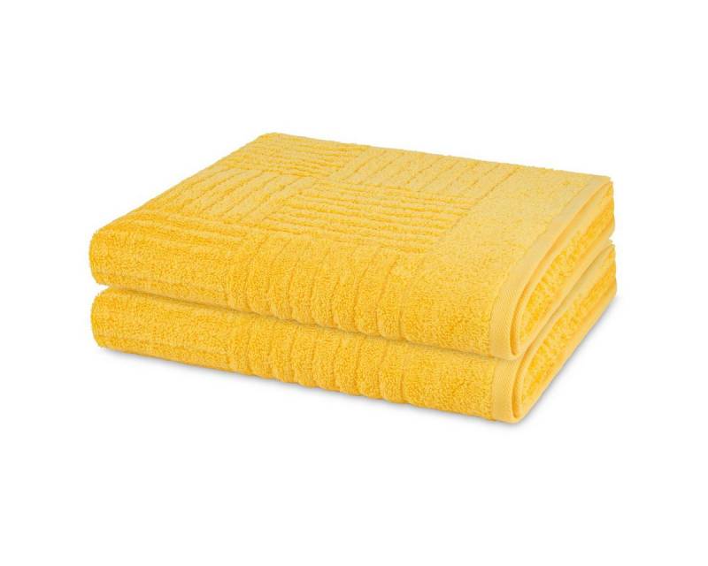 ROSS Handtuch Set Carre, Walkfrottee (Spar-Set, 2-St), 2 X Duschtuch im Set - Baumwolle - Saugstark ROSS Handtuch Set Carre, Walkfrottee (Spar-Set, 2-St), 2 X Duschtuch im Set - Baumwolle - Saugstark von ROSS