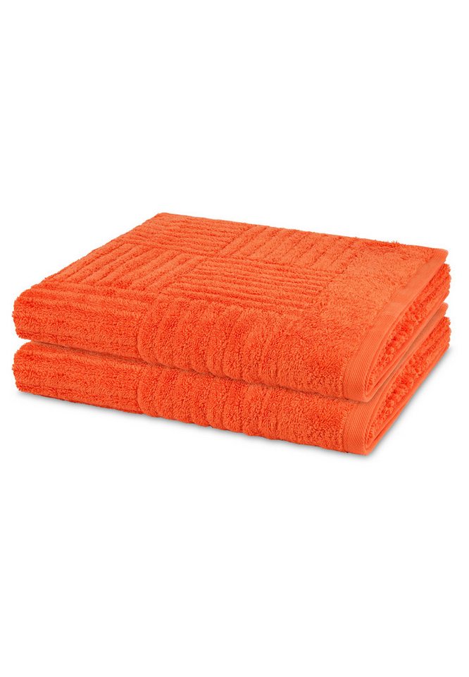 ROSS Handtuch Set Carre, Walkfrottee (Spar-Set, 2-St), 2 X Duschtuch im Set - Baumwolle - Saugstark ROSS Handtuch Set Carre, Walkfrottee (Spar-Set, 2-St), 2 X Duschtuch im Set - Baumwolle - Saugstark von ROSS