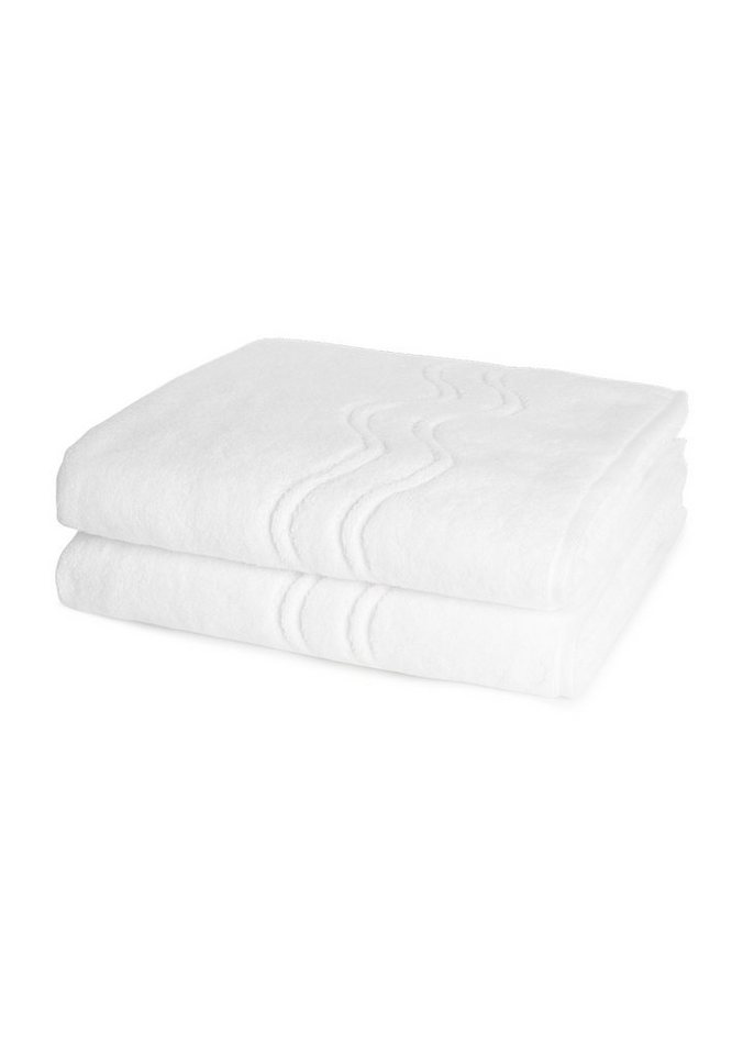 ROSS Handtuch Set Cashmere feeling, Walkfrottee (Spar-Set, 2-St), 2 X Duschtuch - Im Set - Baumwolle - von ROSS