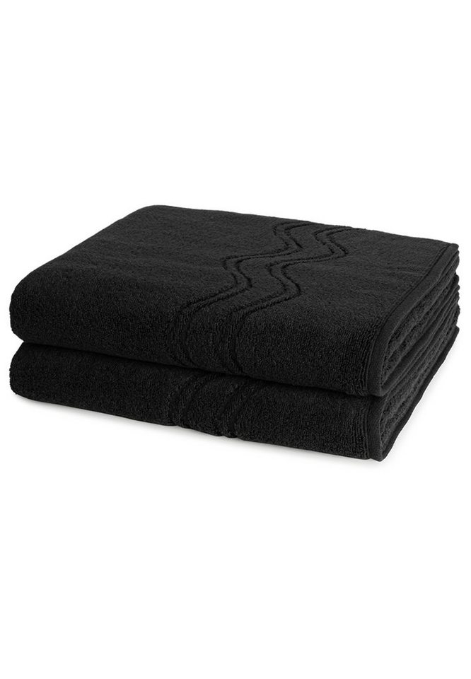 ROSS Handtuch Set Cashmere feeling, Walkfrottee (Spar-Set, 2-St), 2 X Duschtuch im Set - Baumwolle - Saugstark von ROSS