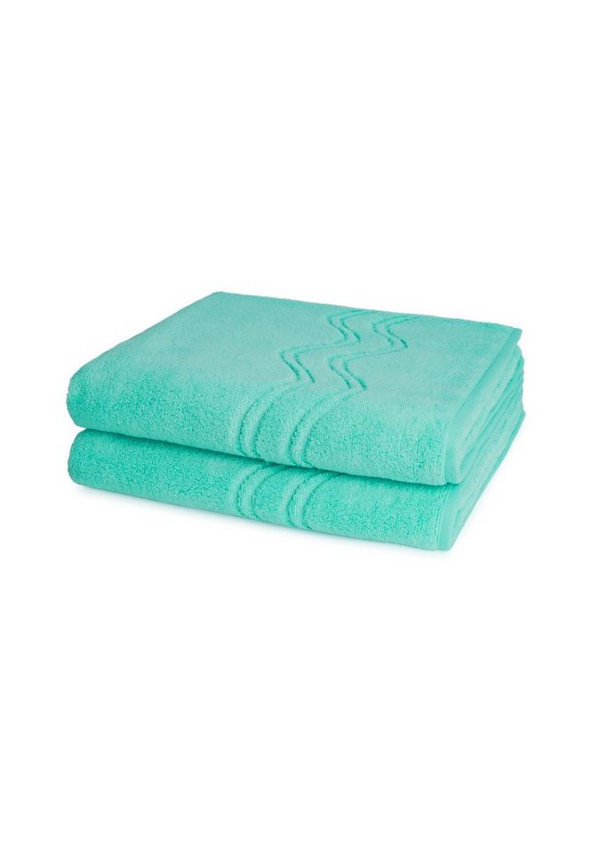 ROSS Handtuch Set Cashmere feeling, Walkfrottee (Spar-Set, 2-St), 2 X Duschtuch - Im Set - Baumwolle - Saugstark von ROSS