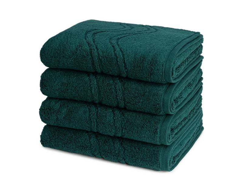 ROSS Handtuch Set Cashmere feeling, Walkfrottee (Spar-Set, 4-St), 4 X Handtuch im Set - Baumwolle - Saugstark von ROSS