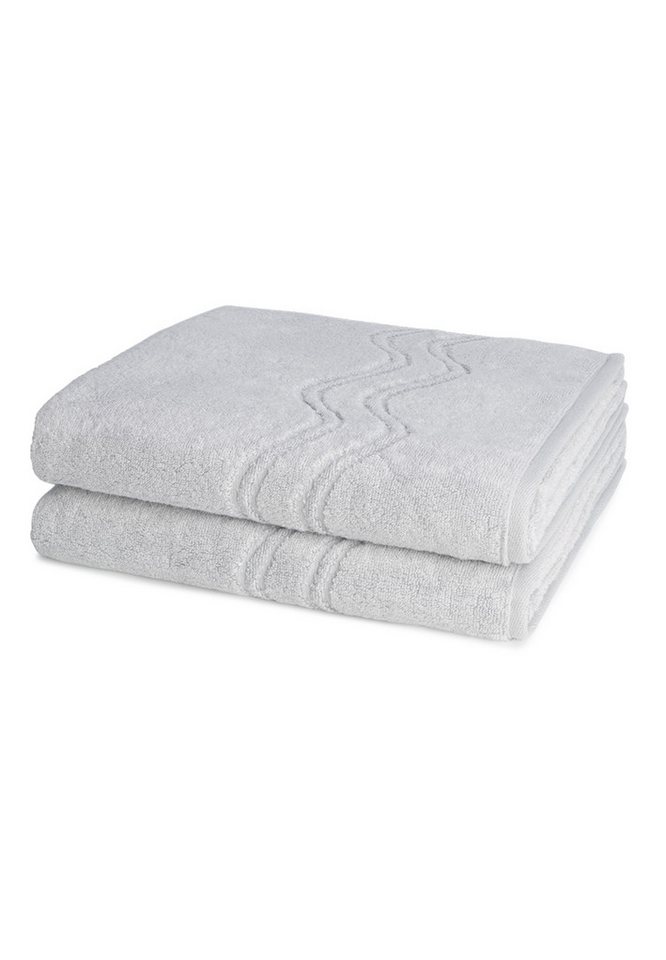 ROSS Handtuch Set Cashmere feeling, Walkfrottee (Spar-Set, 2-St), 2 X Duschtuch - Im Set - Baumwolle von ROSS